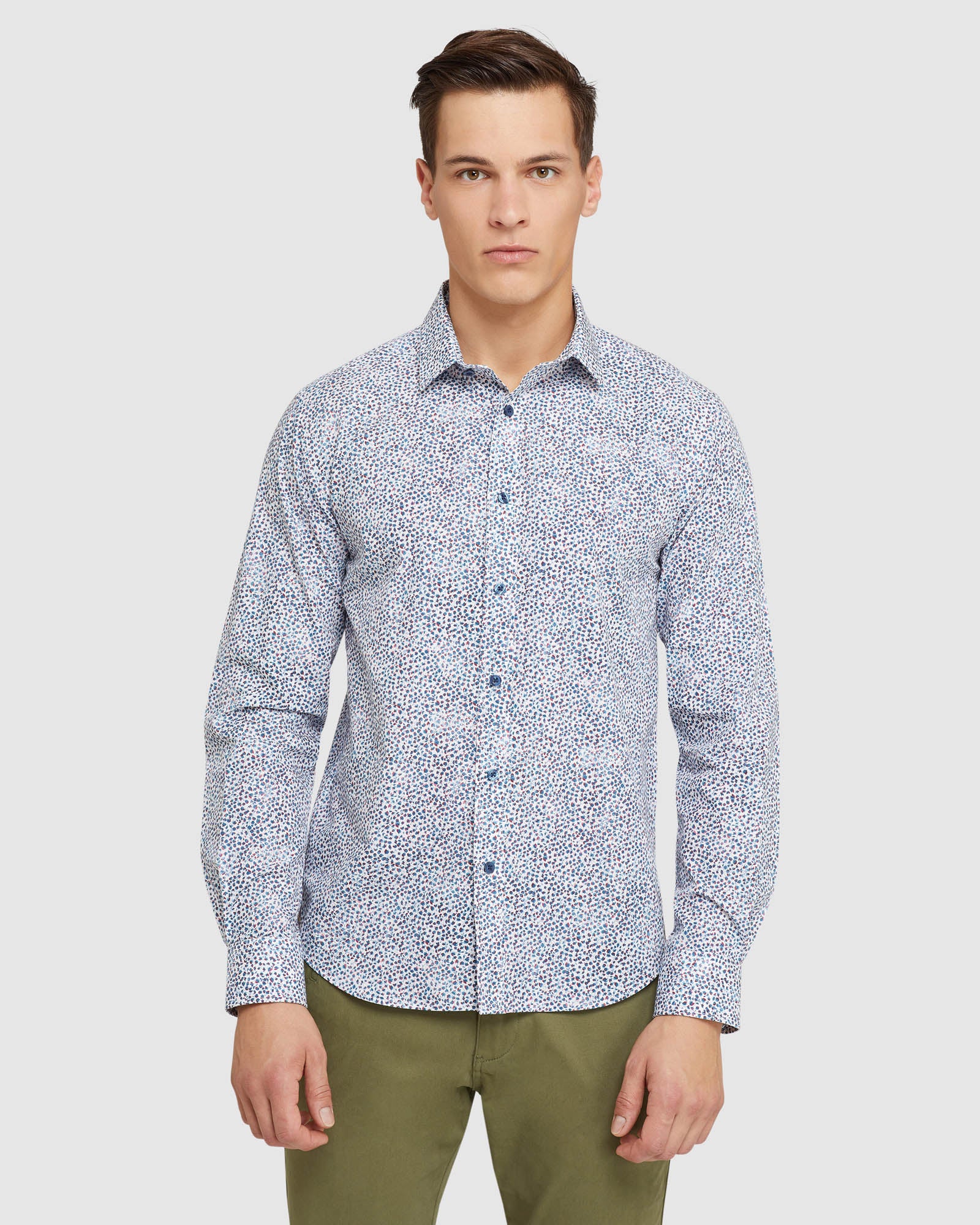 KENTON FLORAL PRINTED LUXURY SHIRT