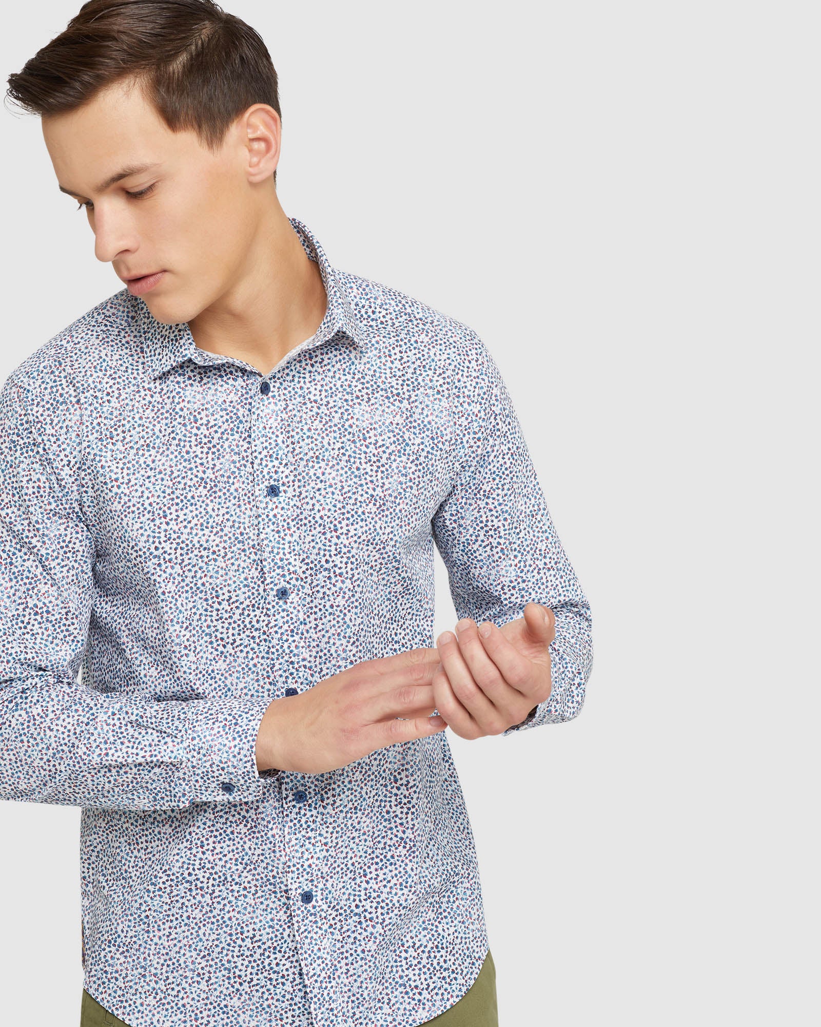 KENTON FLORAL PRINTED LUXURY SHIRT