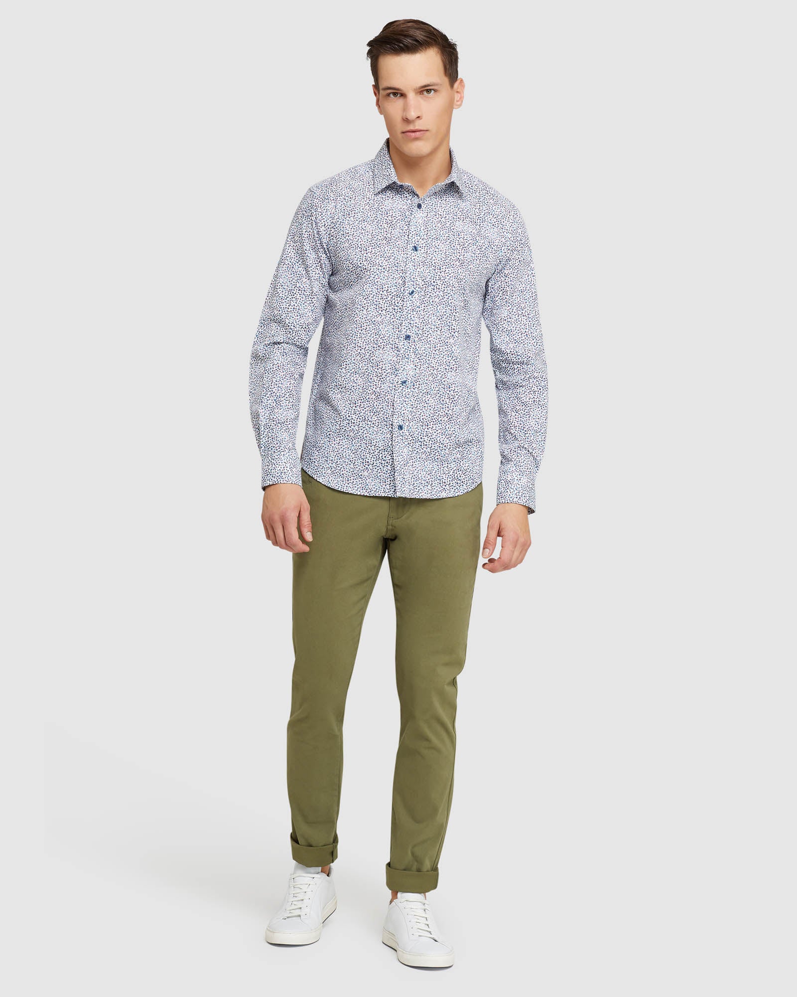 KENTON FLORAL PRINTED LUXURY SHIRT