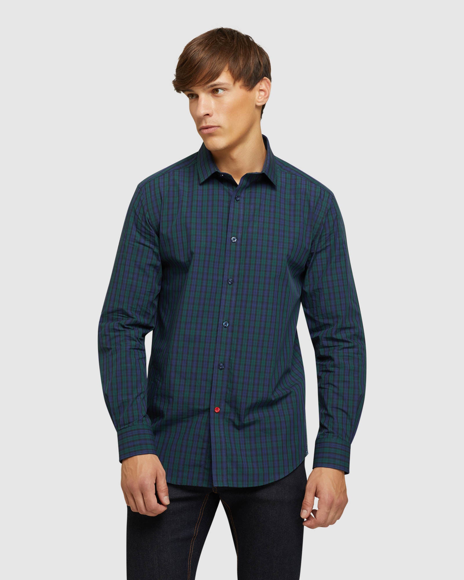 KENTON REGULAR FIT CHECKED SHIRT