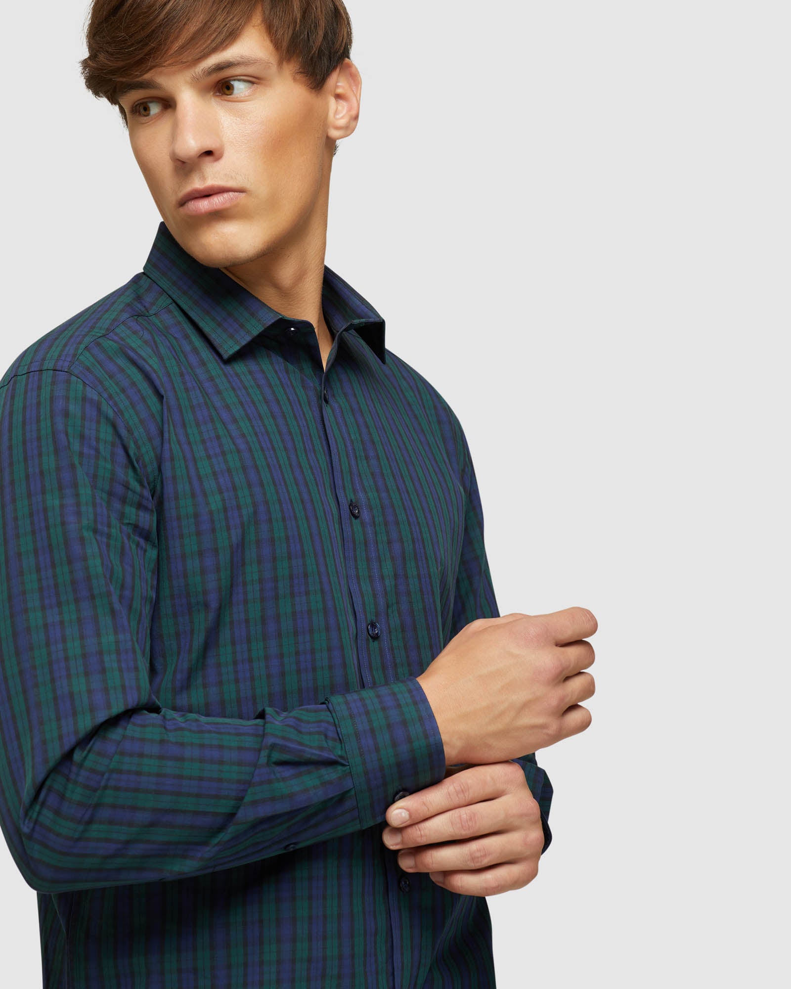 KENTON REGULAR FIT CHECKED SHIRT