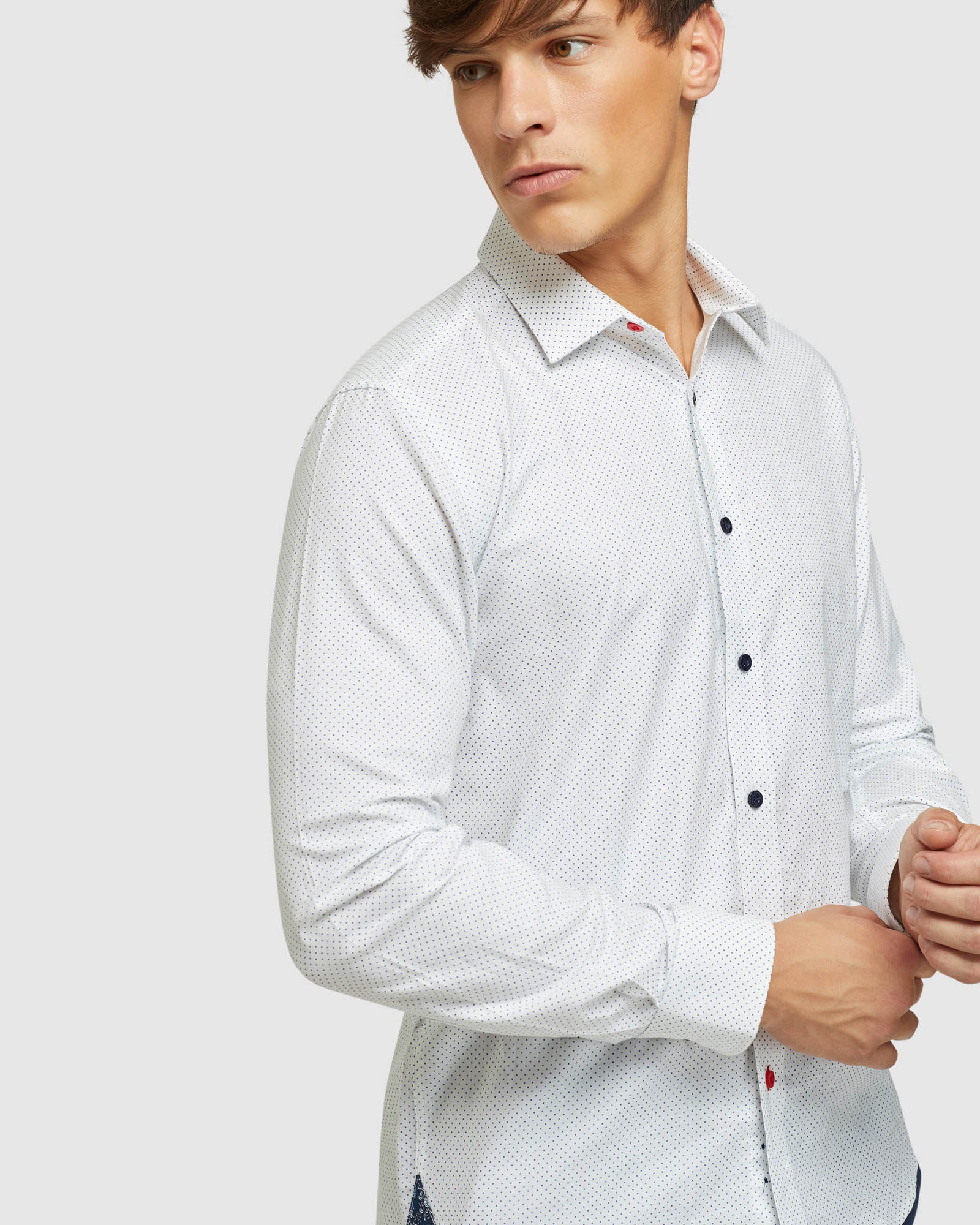 KENTON DOT PRINTED SHIRT