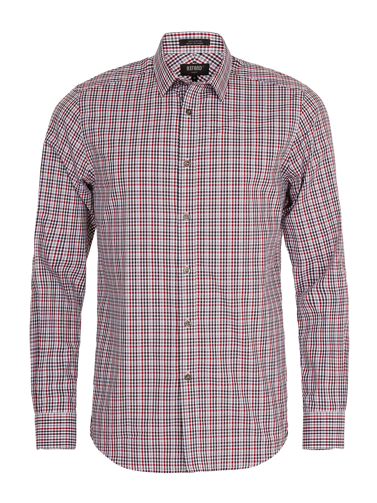 KENTON CHECKED SHIRT NAVY/