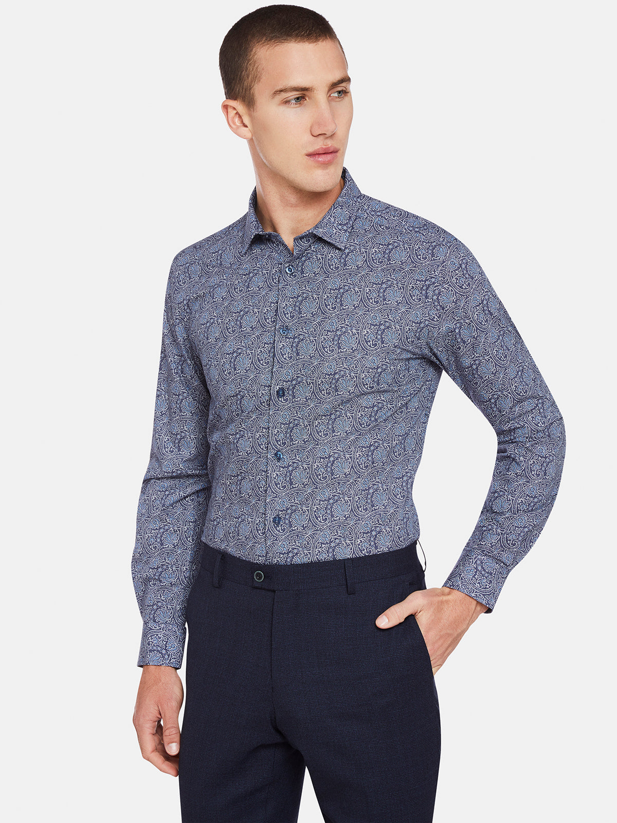 KENTON PRINTED LUXURY SHIRT