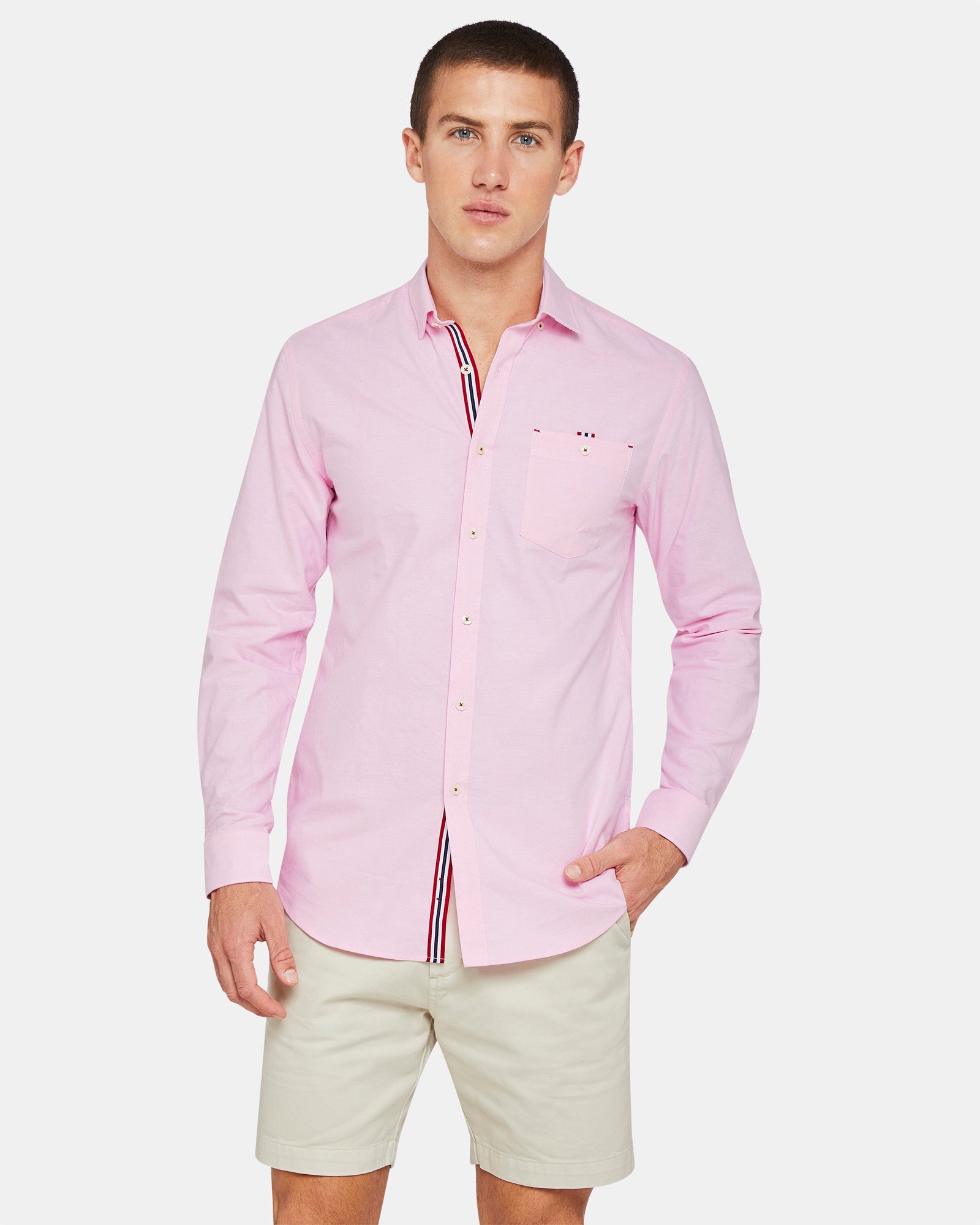 STRATTON TRIM DETAIL SHIRT