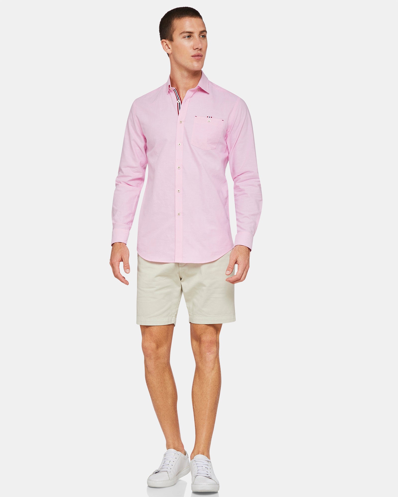 STRATTON TRIM DETAIL SHIRT