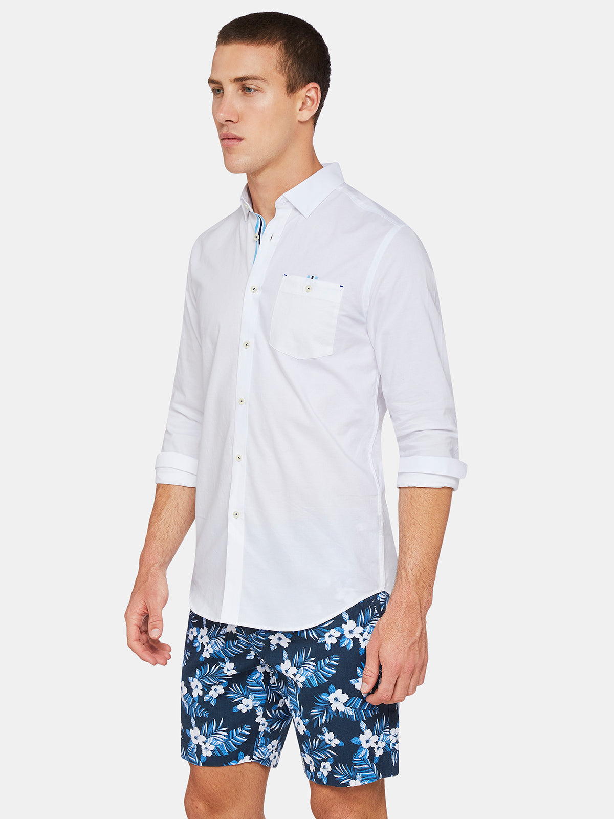 STRATTON TRIM DETAIL SHIRT