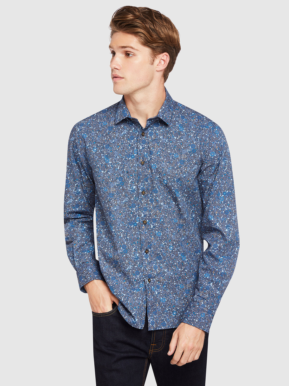 KENTON PRINTED LUXURY SHIRT