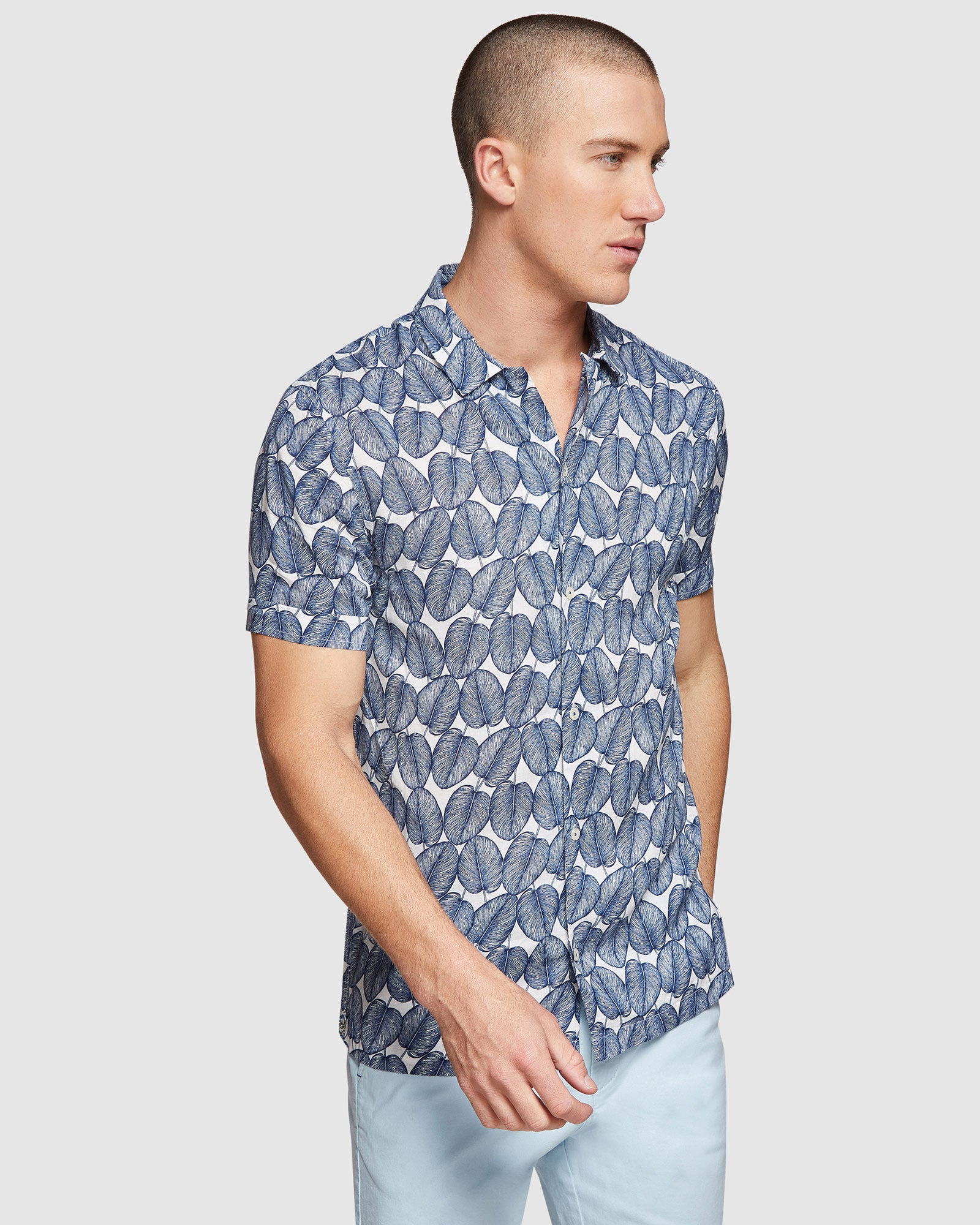 PUTNEY PRINTED SHORT SLEEVE SHIRT