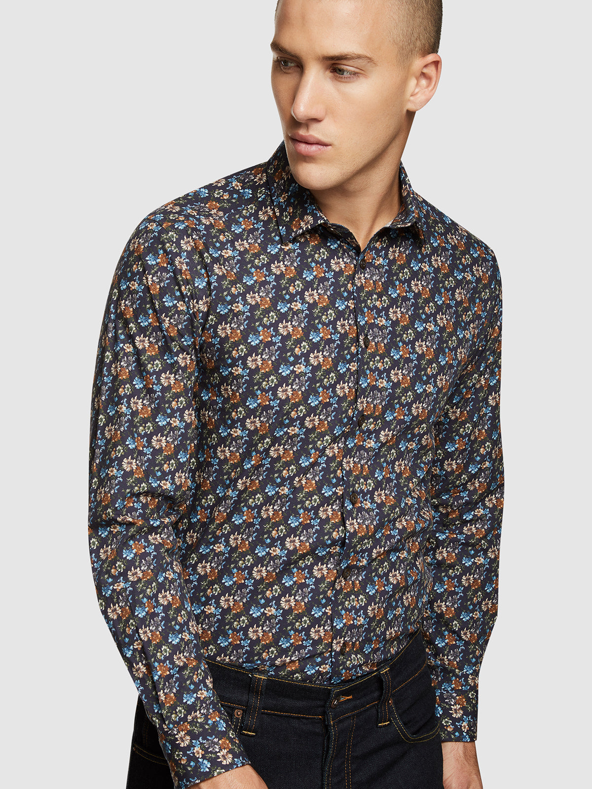 KENTON FLORAL PRINTED LUXURY SHIRT