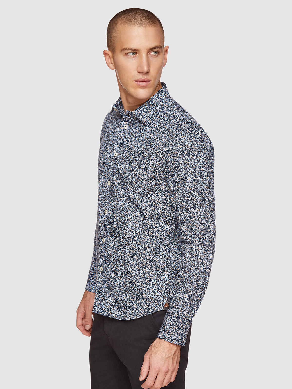 KENTON FLORAL PRINTED LUXURY SHIRT