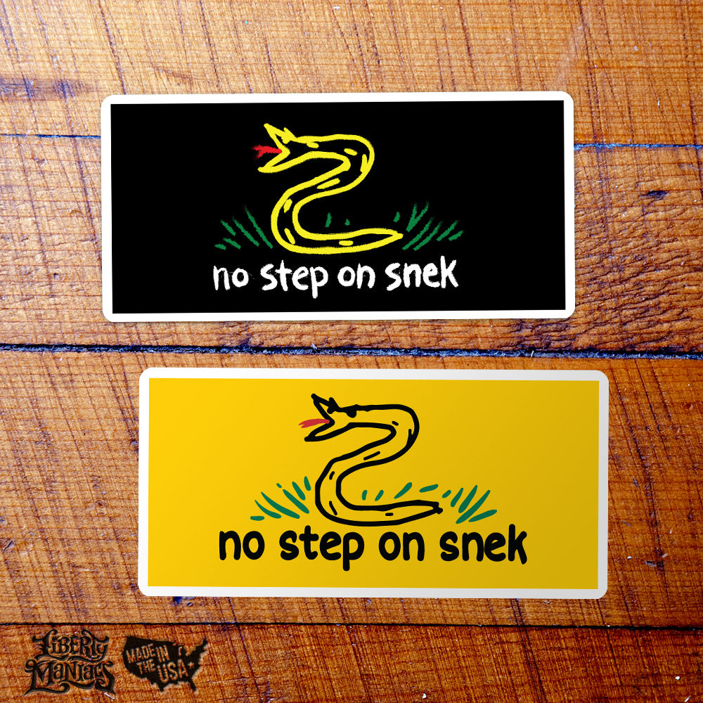 No Step On Snek JMP Patches [Colored US Flag]