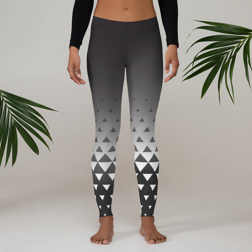 Simulation Print Leggings  Fitness leggings women, Polyester leggings,  Geometric print leggings