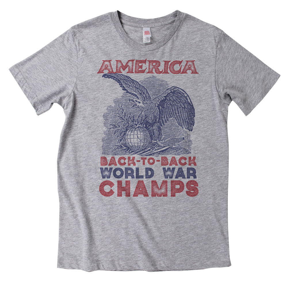 merica back to back world war champs t shirt