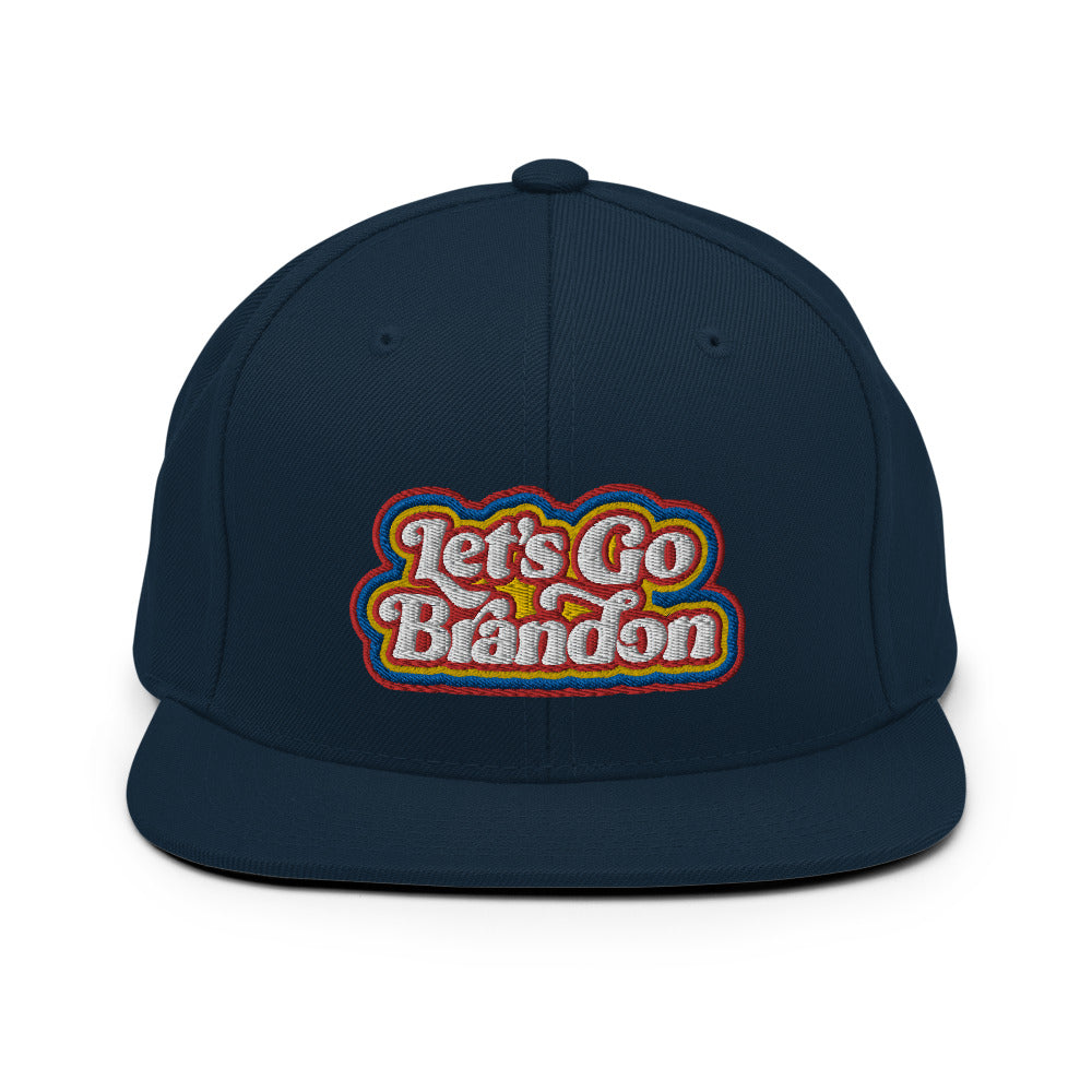 Let's Go Brandon Retro Snapback Hat