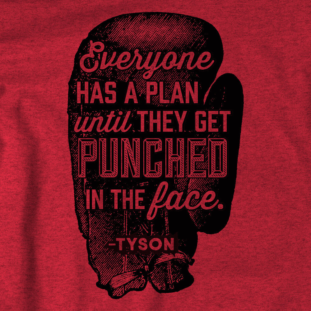 Everyone Has A Plan Until They Get Punched In The Face Unisex Tank Top Liberty Maniacs