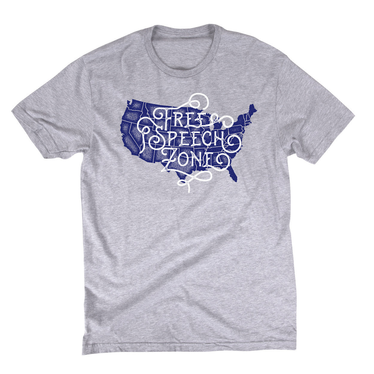 Free Speech Zone Graphic Tee - Liberty Maniacs