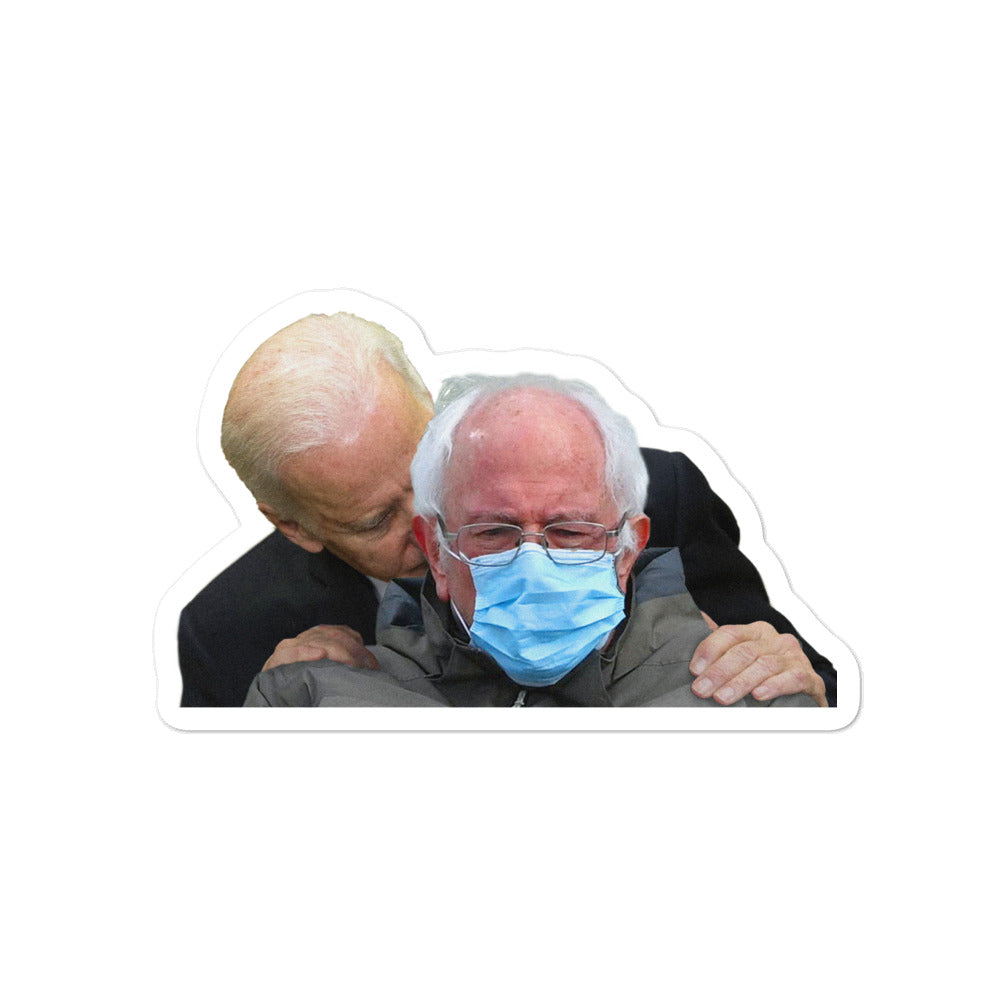 Joe Biden Jumpscare Sticker for Sale by smokelessmeth