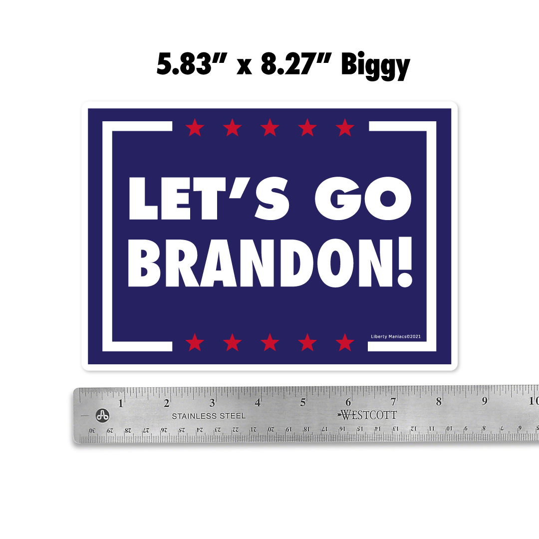 Let's Go Brandon sticker – Teeslanger