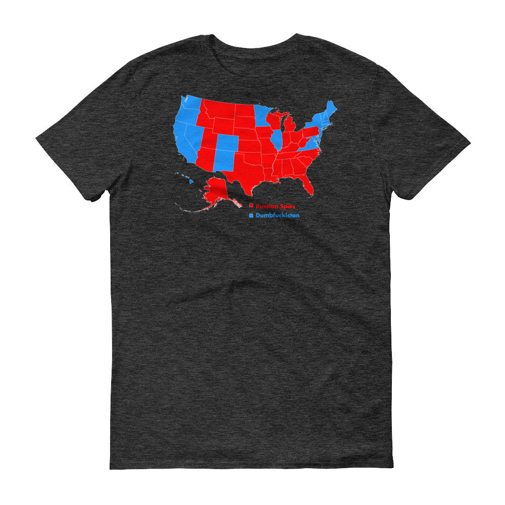 2016 Electoral Map According to the Internet Shirts - Liberty Maniacs
