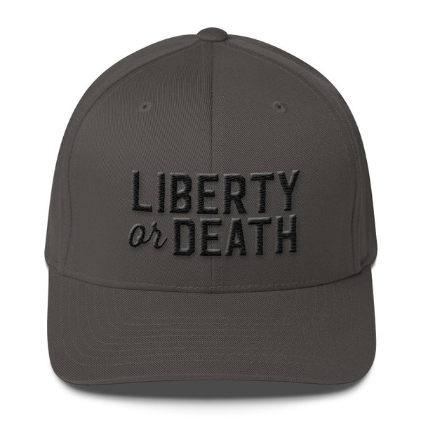 Liberty Or Death Flexfit Cap - Liberty Maniacs