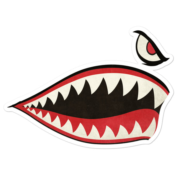 Flying Tigers Nose Art Sticker - Liberty Maniacs