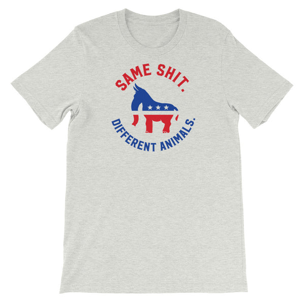 Same Shit Different Animals Republicrat T-Shirt - Liberty Maniacs