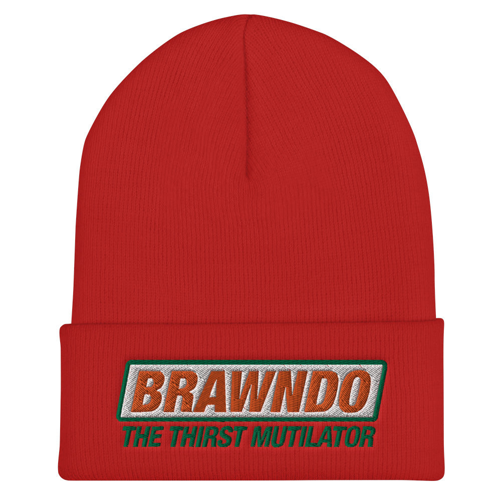 Brawndo The Thirst Mutilator Cuffed Beanie