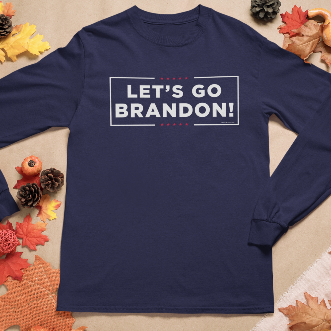 The Peoples Brigade Let's Go Brandon Motorsports Long Sleeve