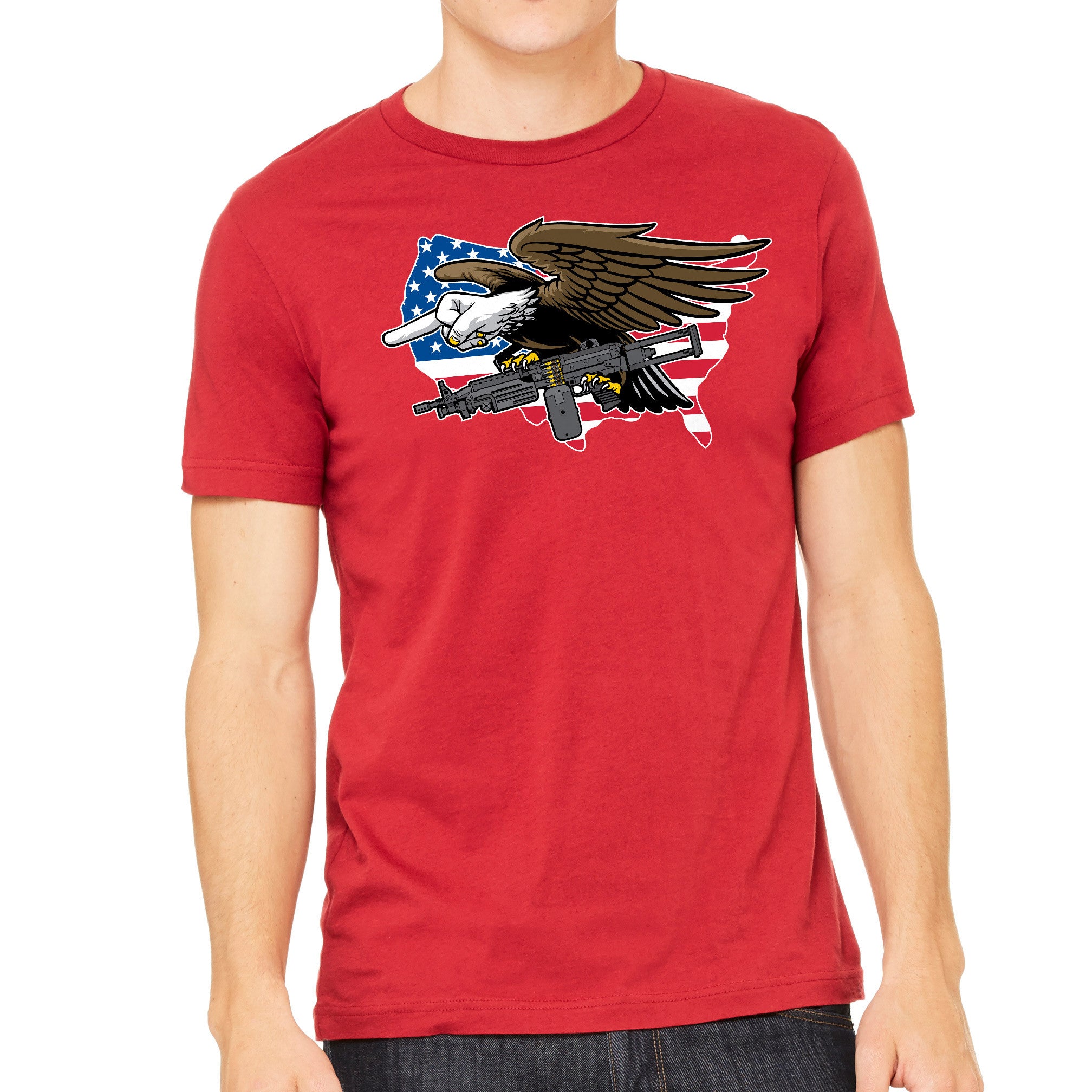 National Bird F'ing Eagle Tee - Liberty Maniacs