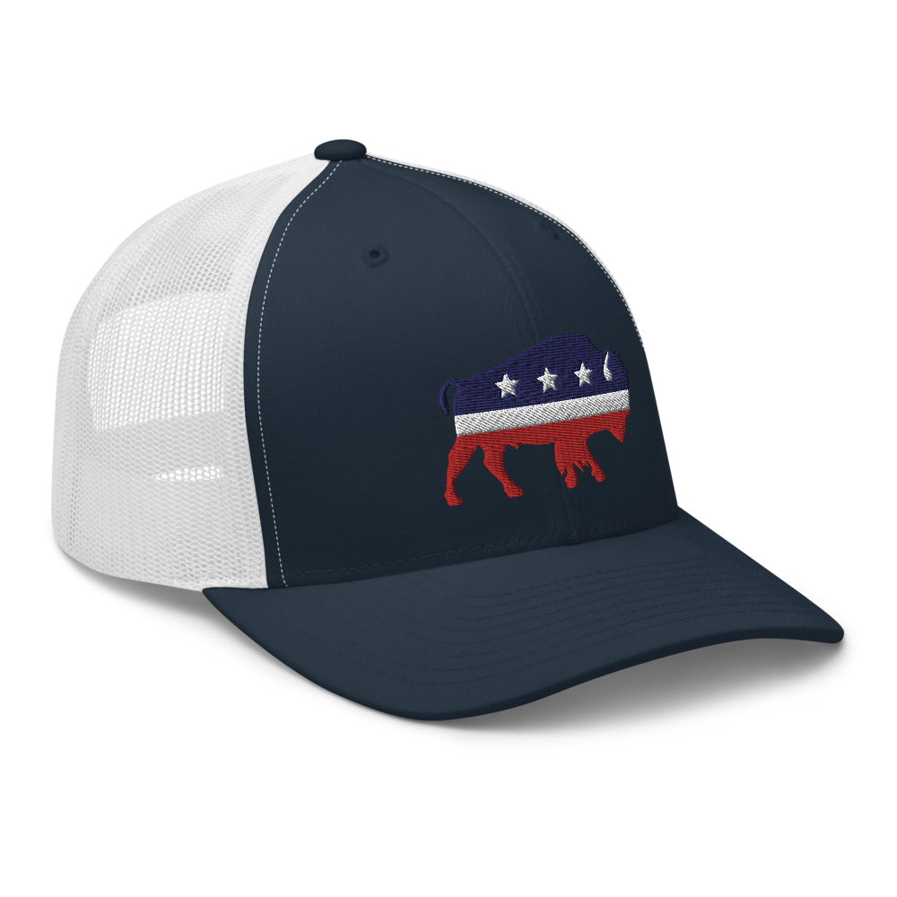 Bison Independent Trucker Cap