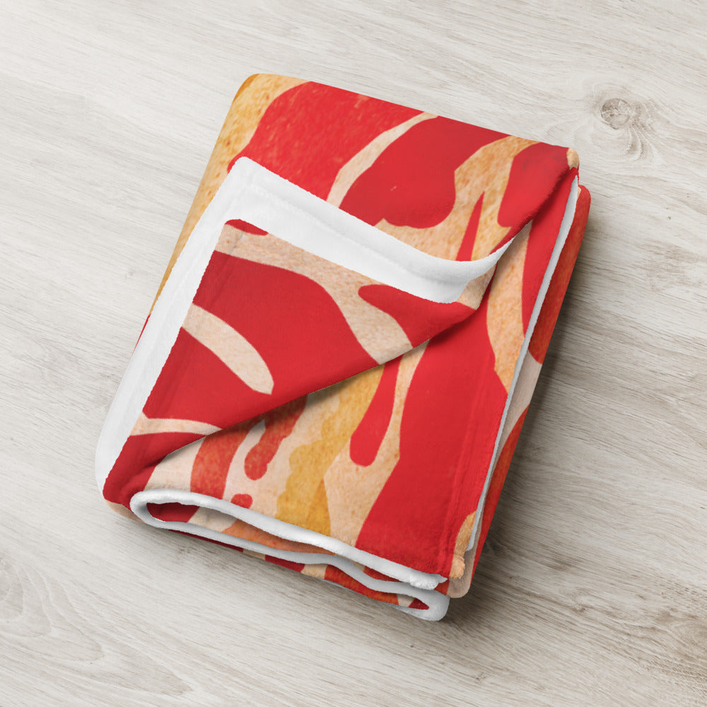 bacon throw blanket