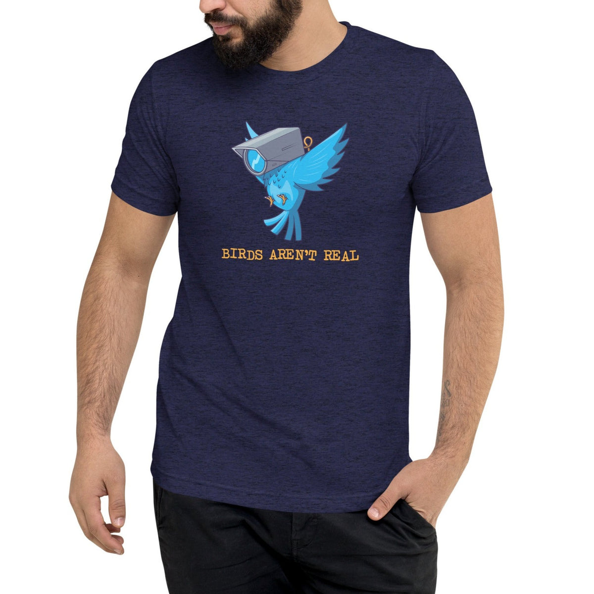 Birds Aren'T Real Make Up America Birds Arent Real T-Shirt Men'S Novelty T- Shirts Custom Aldult Teen Unisex Xs-5Xl Fashion Funny - AliExpress