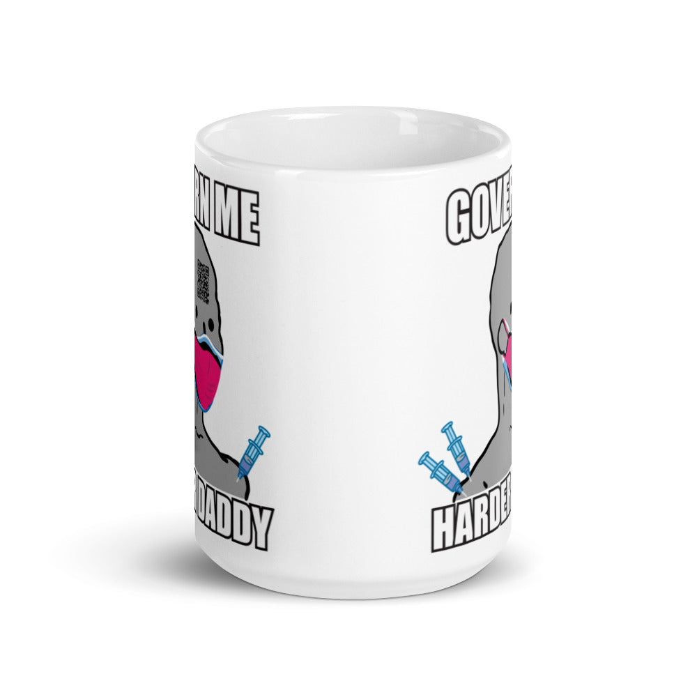 no: The Delivery You Can't Refuse White Mugs - Exclusive  Italian-Inspired Humorous Design by Uncle Louie Variety Show