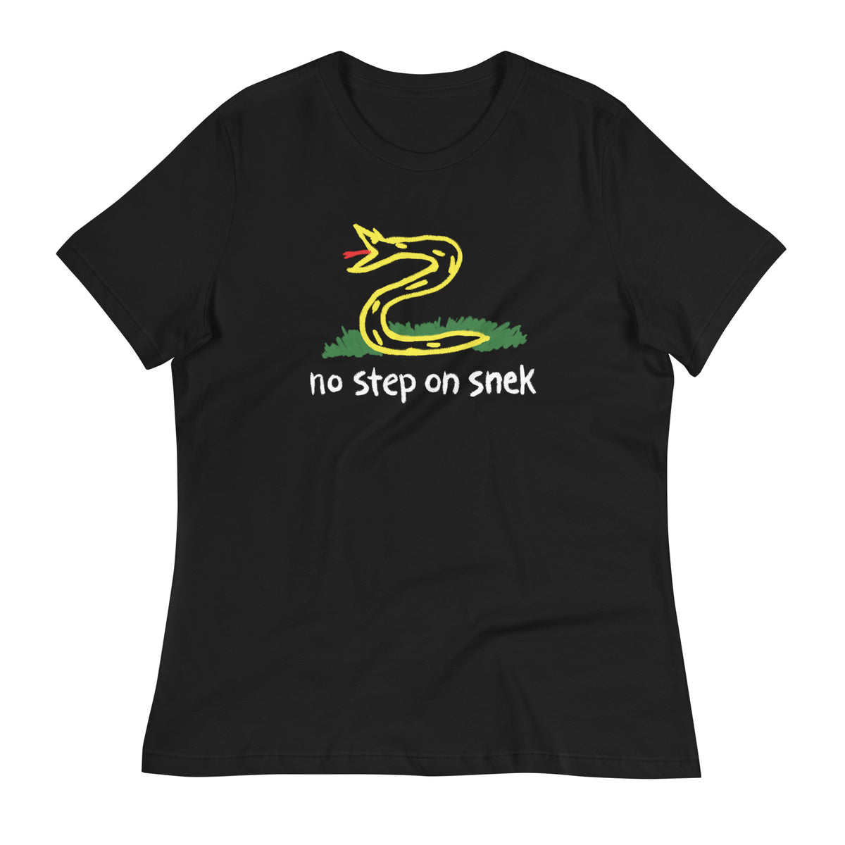 No Step on Snek Ladies T-Shirt 2XL