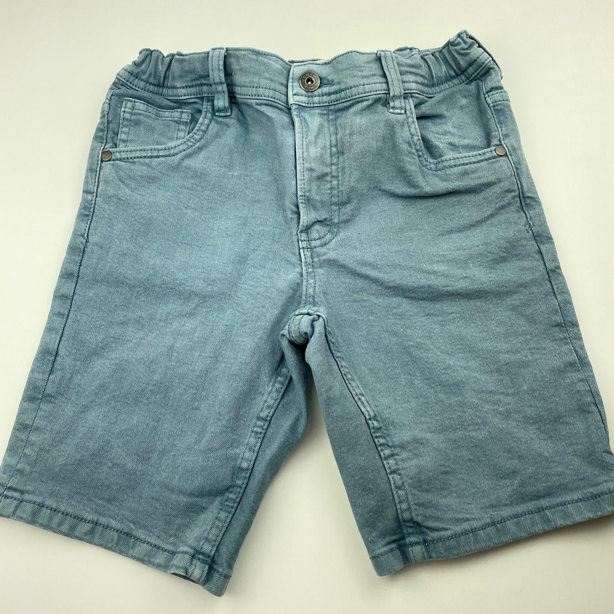 Target, blue stretch denim shorts, adjustable, FUC, size 10, –  DaisyChainClothing