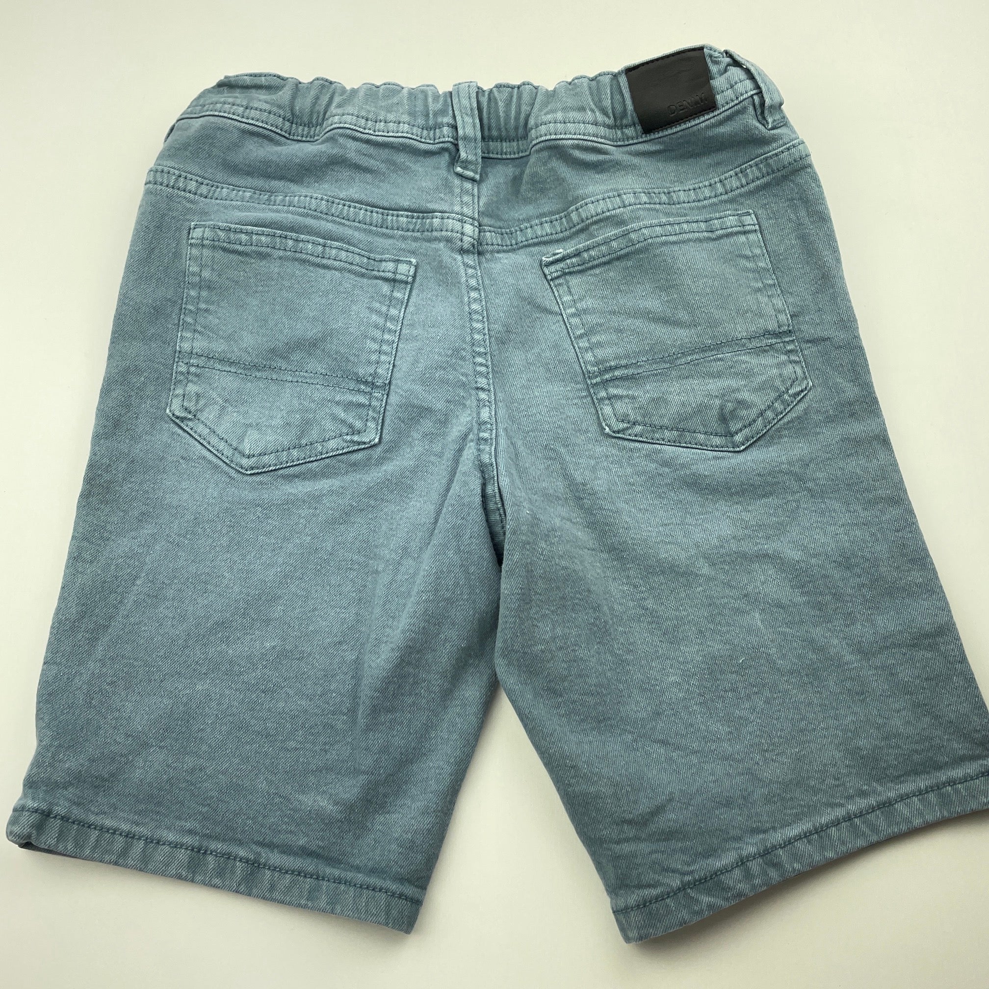 Target, blue stretch denim shorts, adjustable, FUC, size 10, –  DaisyChainClothing