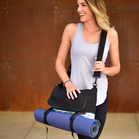 Yoga Mat Bag, Canvas – Rowve.com