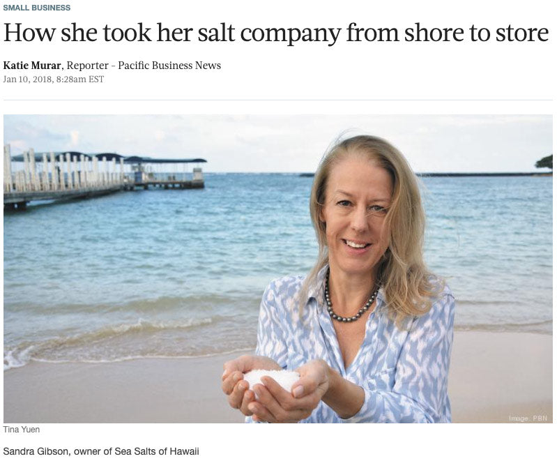 Biz Journals Salt Company from Shore to Store