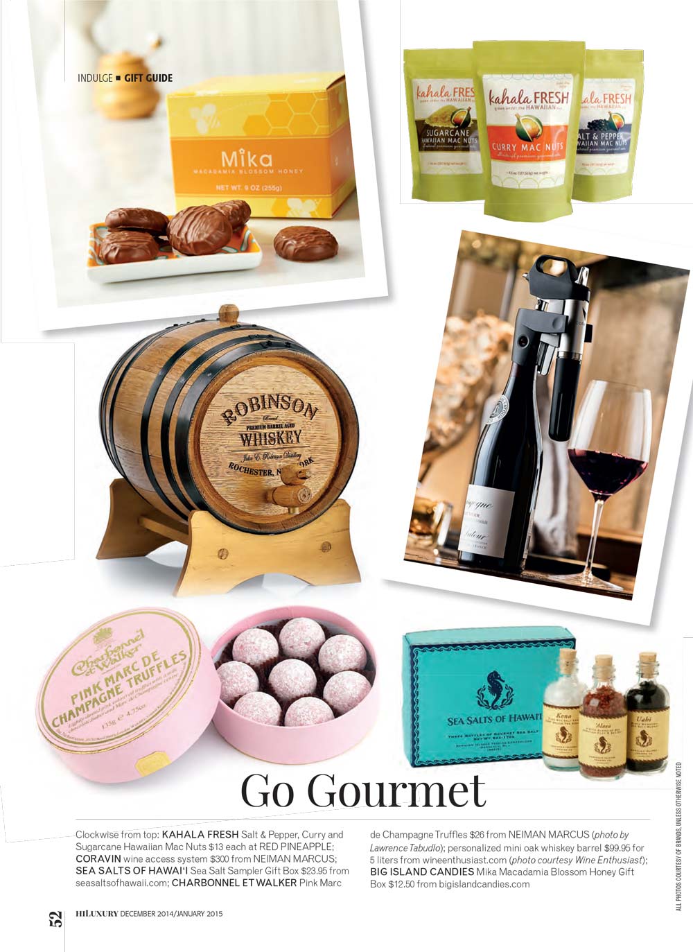 Hi Luxury Go Gourmet Sea Salts of Hawaii