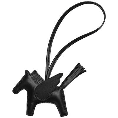 Hermes Rodeo MM Bag Charm So Black Horse Limited Edition – Mightychic