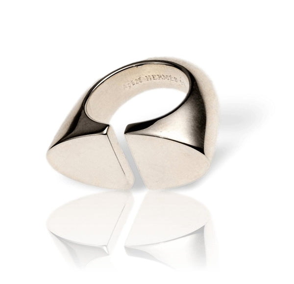 Shop HERMES Chaine dAncre Chaine D'Ancre Perforee Scarf Ring