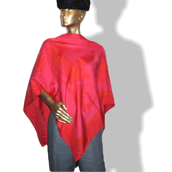 Hermes Silk GM Shawl « Mythiques Phoenix/A cheval sur mon carré