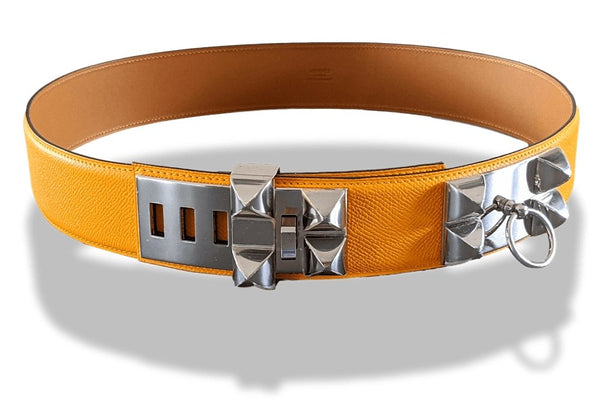 Hermes Style  Matte Alligator Leather Belt (SPECIAL ORDER) - J.W. COOPER