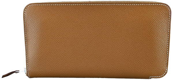 Hermes Orange Chevre Mysore Zip Agenda Cover