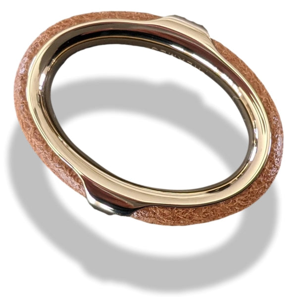 Ring Hermès Anneau De Foulard Golden Metal ref.1022156 - Joli Closet