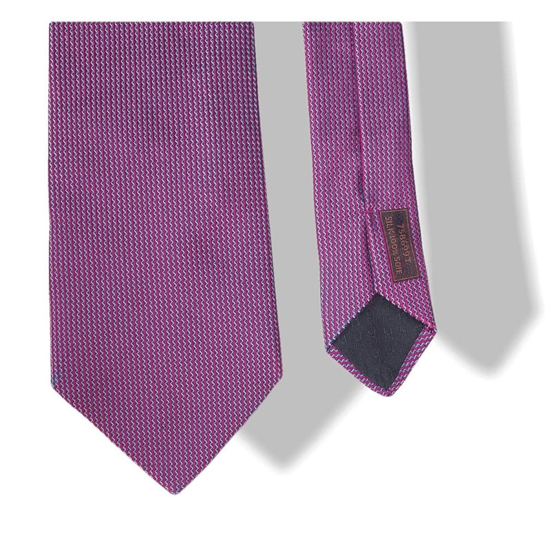 purple hermes tie