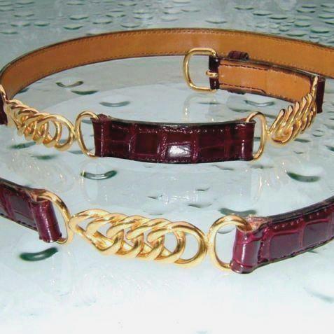 Hermes Style  Matte Alligator Leather Belt (SPECIAL ORDER) - J.W. COOPER