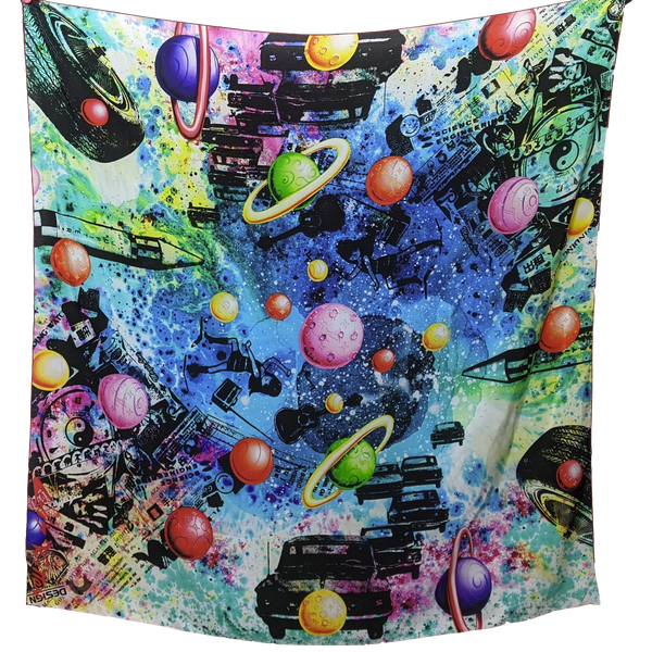 Louis Vuitton Lady Aiko 2013 Rare Silk Scarf · INTO