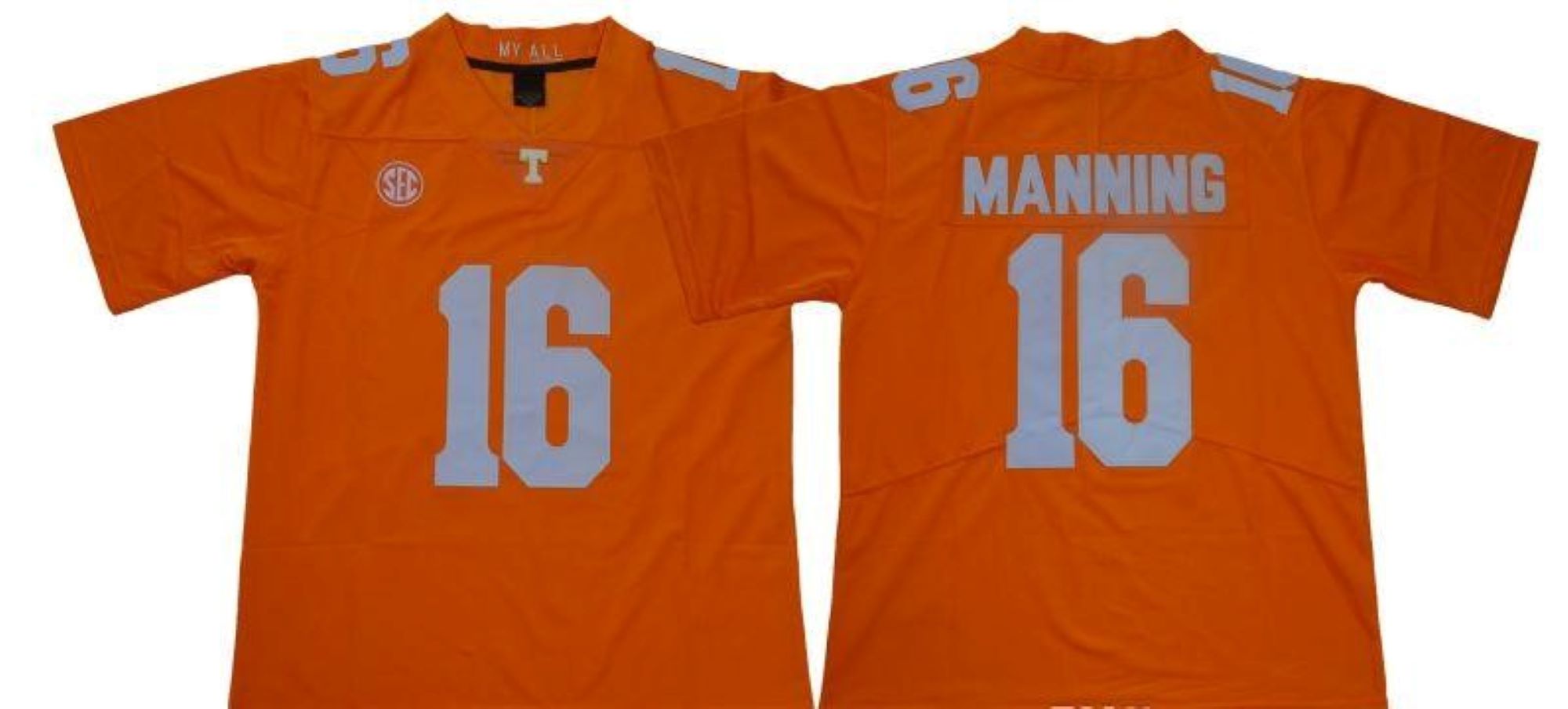 peyton manning vols jersey